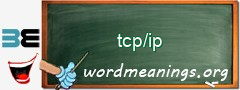 WordMeaning blackboard for tcp/ip